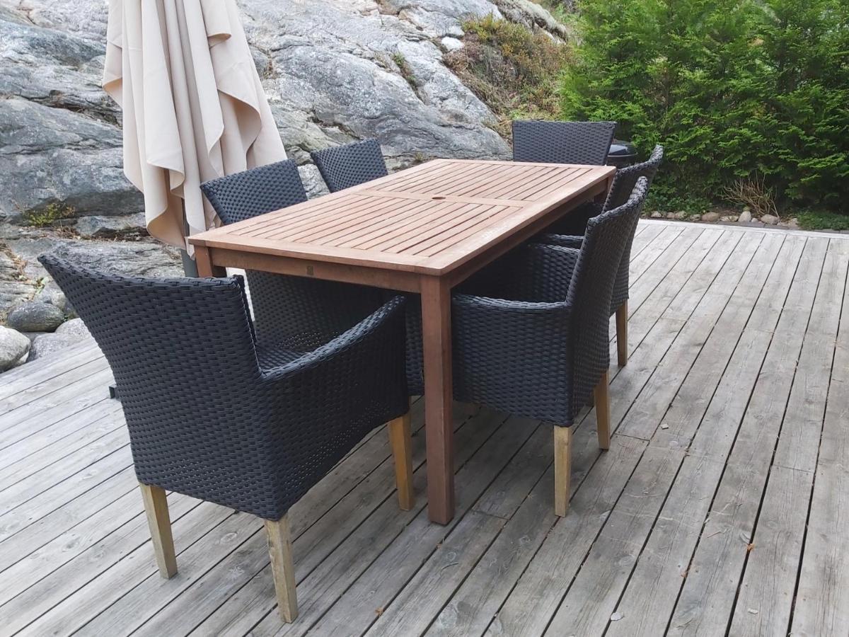 Hallestrand Cottage Krabban 斯特伦斯塔德 外观 照片
